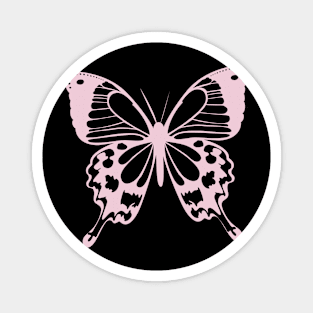 Pink Butterfly Magnet